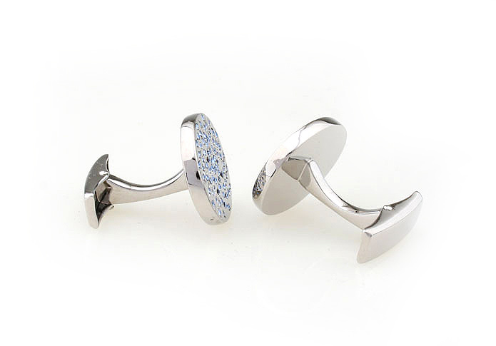 Meteor Shower Cufflinks  Blue Elegant Cufflinks Crystal Cufflinks Funny Wholesale & Customized  CL641024