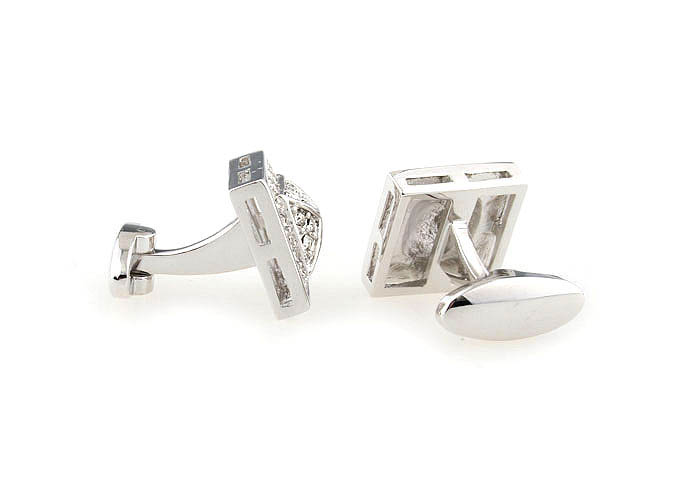  White Purity Cufflinks Crystal Cufflinks Wholesale & Customized  CL641051