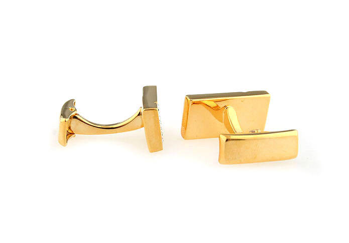  Gold Luxury Cufflinks Crystal Cufflinks Wholesale & Customized  CL641059