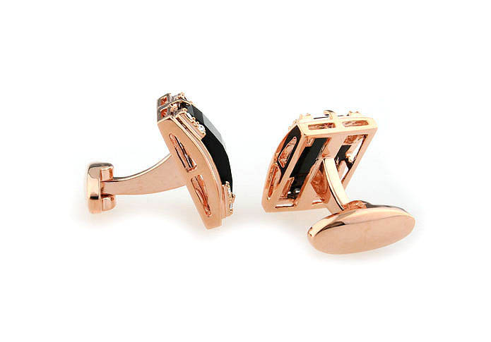  Gold Luxury Cufflinks Crystal Cufflinks Wholesale & Customized  CL641068
