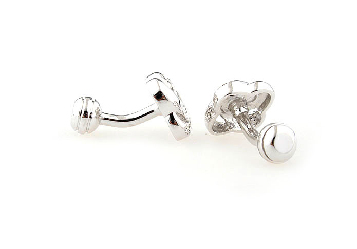  White Purity Cufflinks Crystal Cufflinks Knot Wholesale & Customized  CL641090