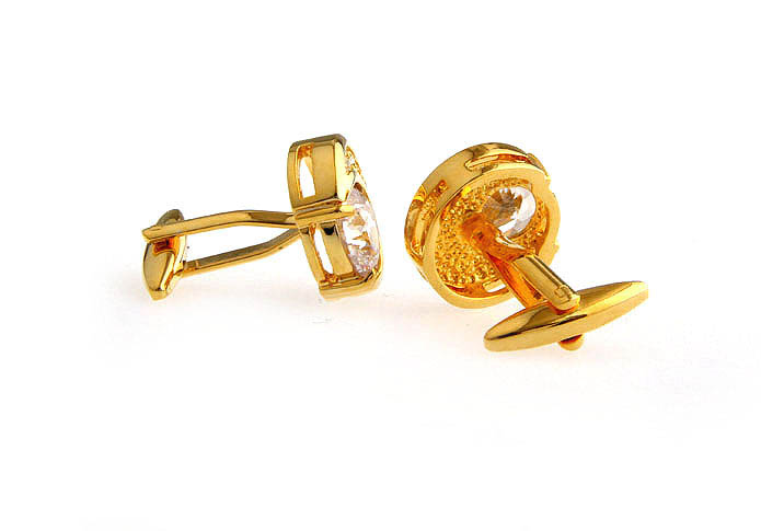  Gold Luxury Cufflinks Crystal Cufflinks Wholesale & Customized  CL641119