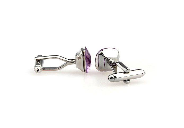  Purple Romantic Cufflinks Crystal Cufflinks Wholesale & Customized  CL651999