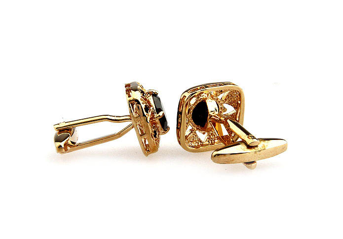  Gold Luxury Cufflinks Crystal Cufflinks Wholesale & Customized  CL652024