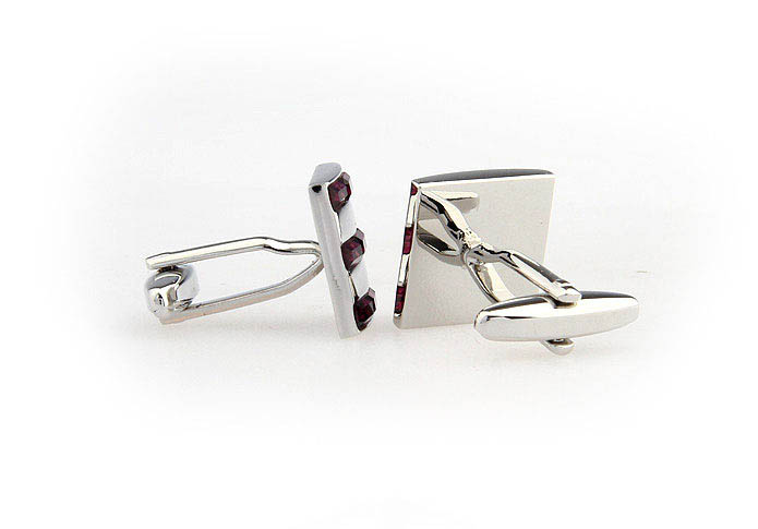  Purple Romantic Cufflinks Crystal Cufflinks Wholesale & Customized  CL652043