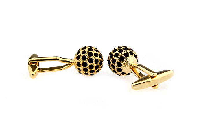  Gold Luxury Cufflinks Crystal Cufflinks Wholesale & Customized  CL652073