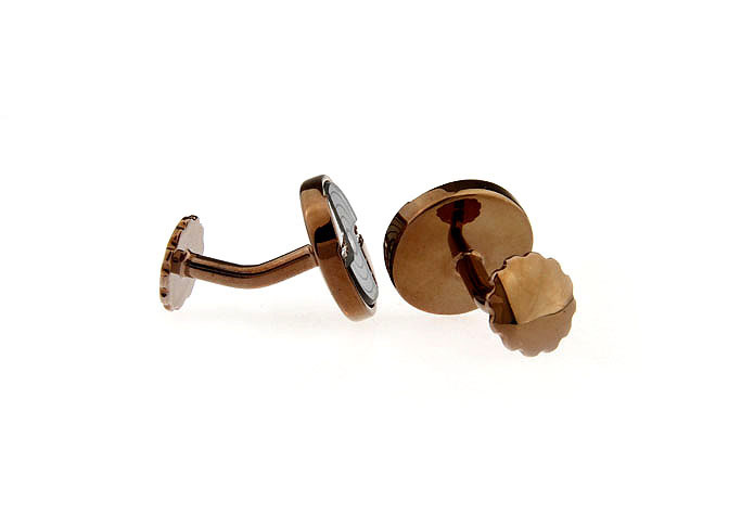  Bronzed Classic Cufflinks Crystal Cufflinks Wholesale & Customized  CL652088