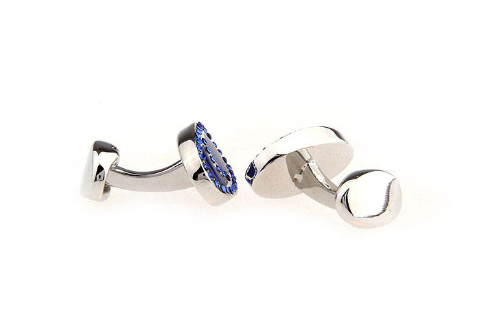  Blue Elegant Cufflinks Crystal Cufflinks Wholesale & Customized  CL652207