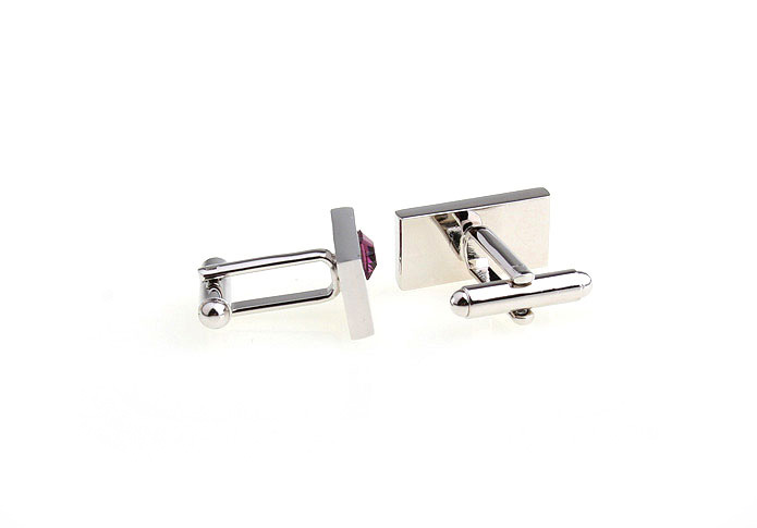  Purple Romantic Cufflinks Crystal Cufflinks Wholesale & Customized  CL652321