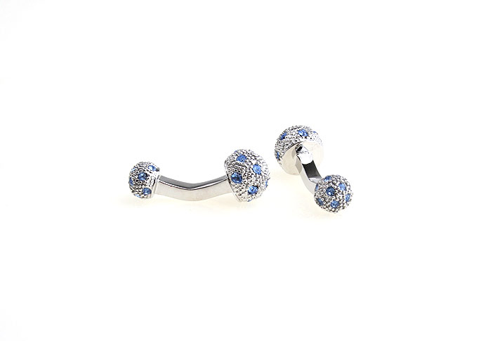  Blue Elegant Cufflinks Crystal Cufflinks Wholesale & Customized  CL652398