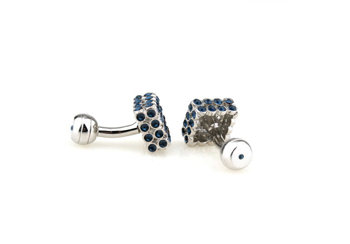  Blue Elegant Cufflinks Crystal Cufflinks Wholesale & Customized  CL652460