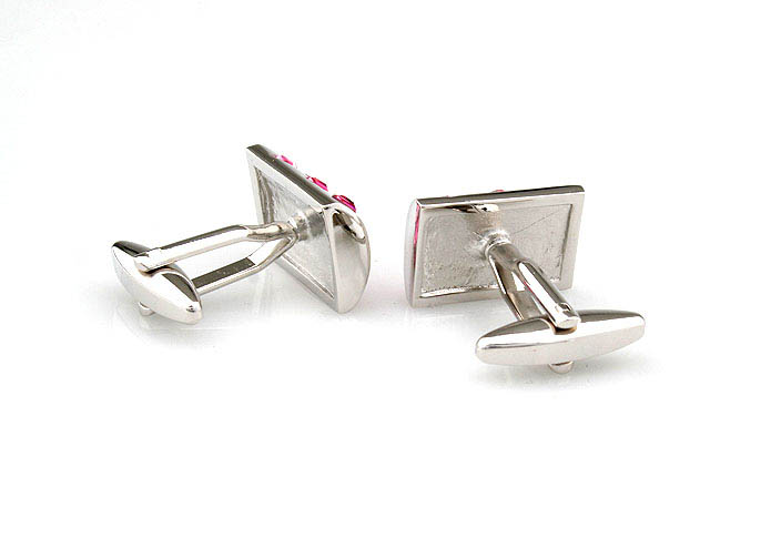  Pink Charm Cufflinks Crystal Cufflinks Wholesale & Customized  CL652486