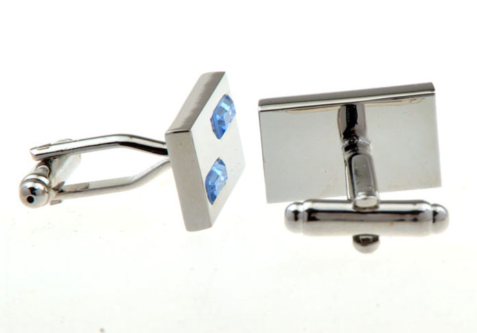  Blue Elegant Cufflinks Crystal Cufflinks Wholesale & Customized  CL653517