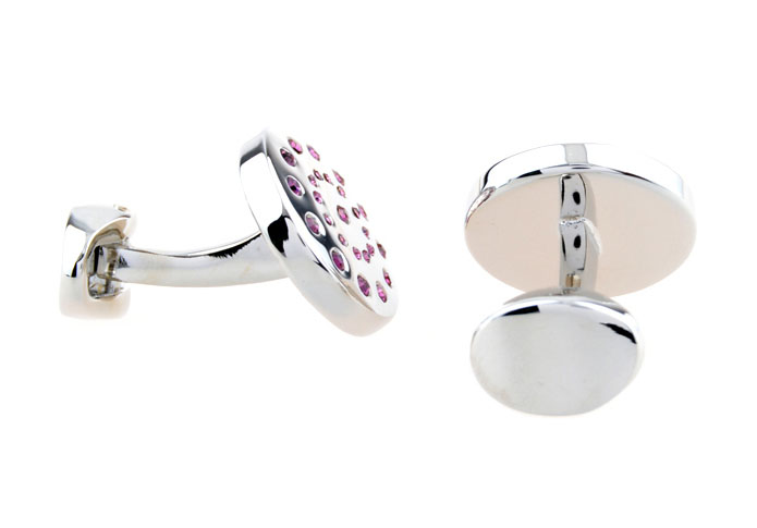  Purple Romantic Cufflinks Crystal Cufflinks Wholesale & Customized  CL653754