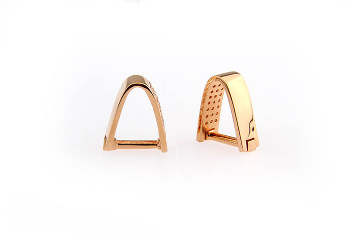  Gold Luxury Cufflinks Crystal Cufflinks Wholesale & Customized  CL653771