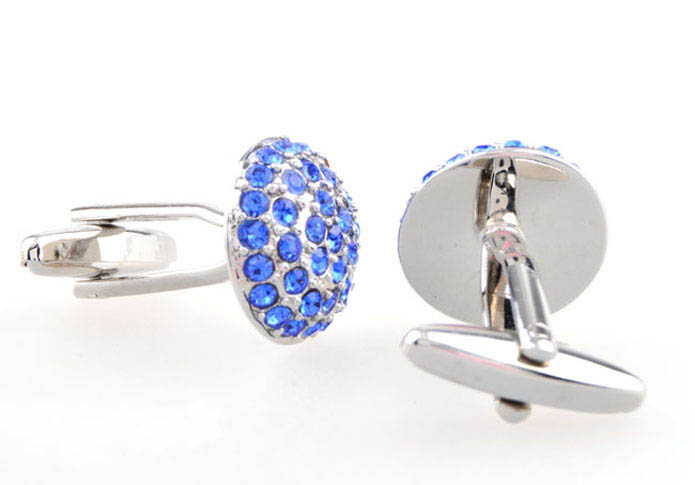  Blue Elegant Cufflinks Crystal Cufflinks Wholesale & Customized  CL653985