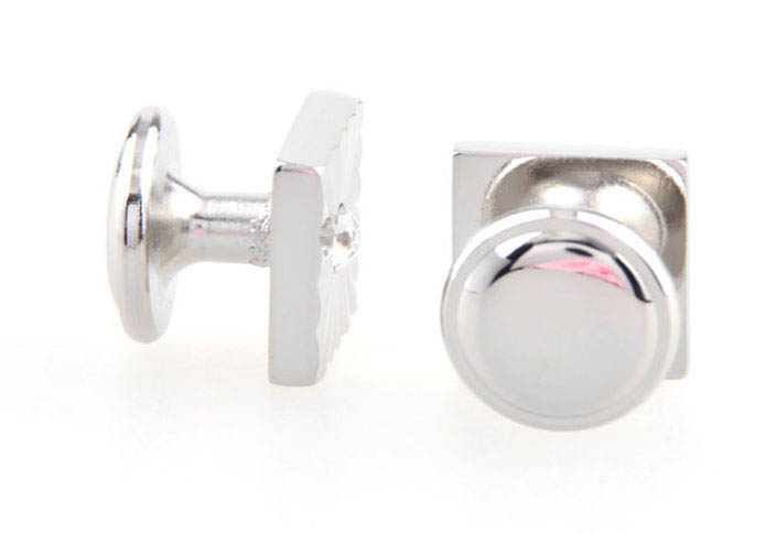  White Purity Cufflinks Crystal Cufflinks Wholesale & Customized  CL653992