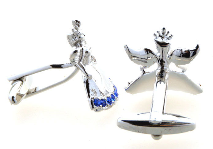 Snow White Cufflinks Blue Elegant Cufflinks Crystal Cufflinks Wedding Wholesale & Customized CL654783