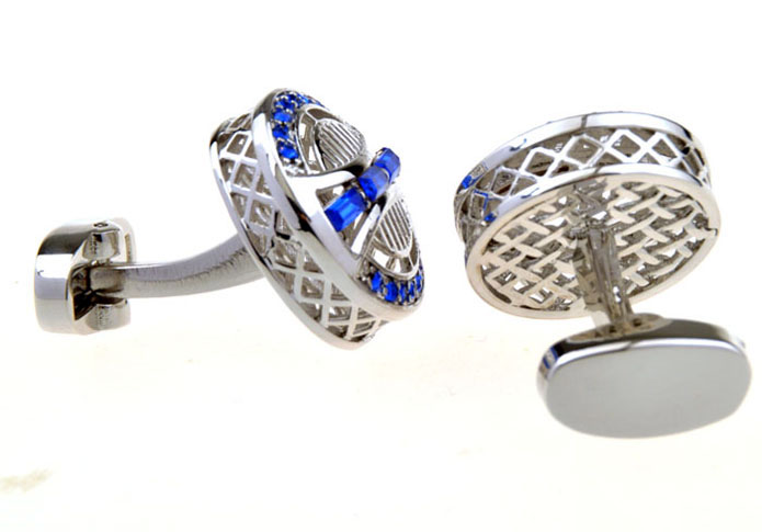  Blue Elegant Cufflinks Crystal Cufflinks Wholesale & Customized  CL656068