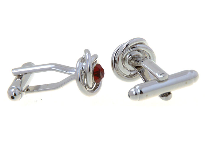  Red Festive Cufflinks Crystal Cufflinks Wholesale & Customized  CL656829