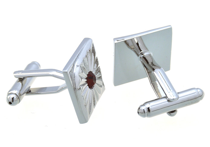  Red Festive Cufflinks Crystal Cufflinks Wholesale & Customized  CL657381