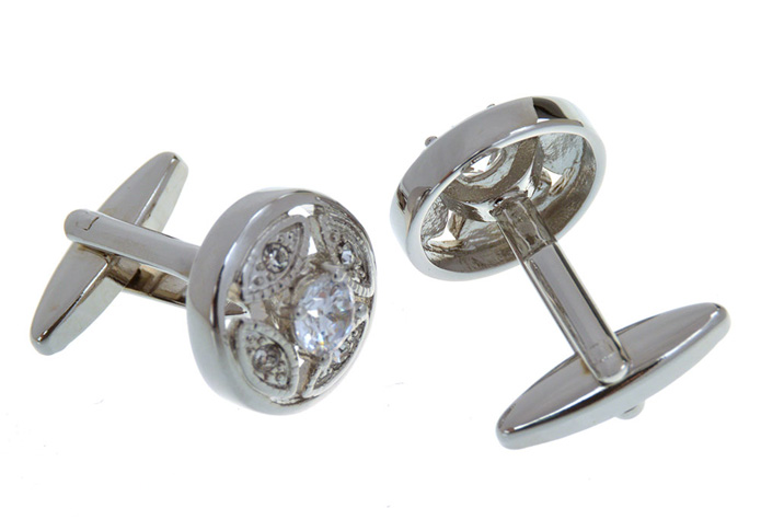 Saxophone Cufflinks  White Purity Cufflinks Crystal Cufflinks Wholesale & Customized  CL657409
