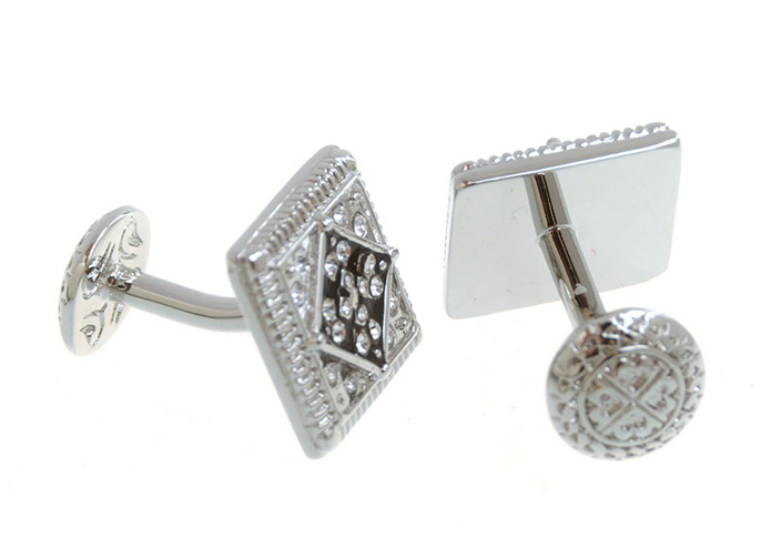  White Purity Cufflinks Crystal Cufflinks Wholesale & Customized  CL657420