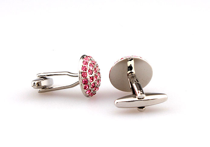  Pink Charm Cufflinks Crystal Cufflinks Wholesale & Customized  CL663995
