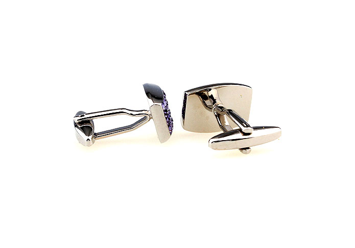  Purple Romantic Cufflinks Crystal Cufflinks Wholesale & Customized  CL664146