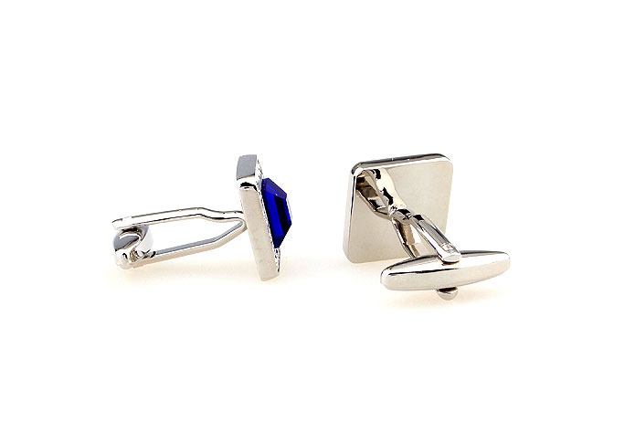  Blue White Cufflinks Crystal Cufflinks Wholesale & Customized  CL664178