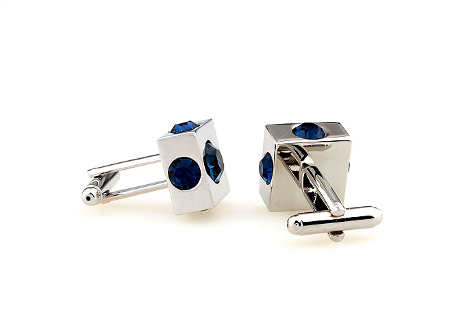  Blue Elegant Cufflinks Crystal Cufflinks Wholesale & Customized  CL664179