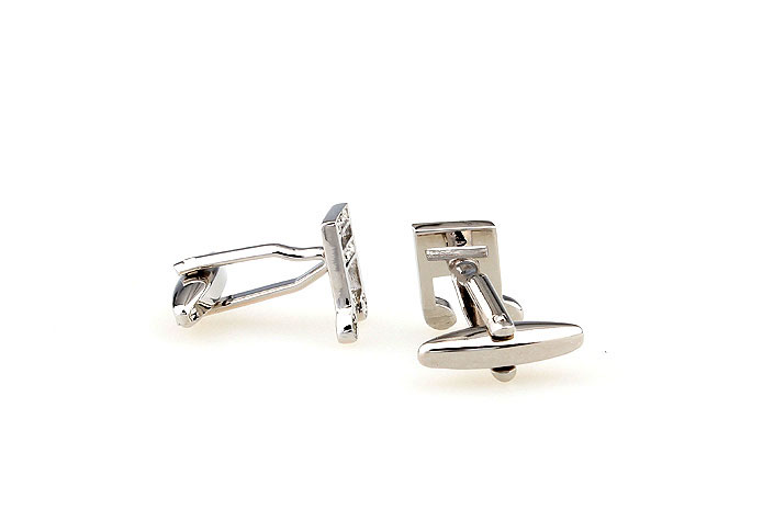 Musical notes Cufflinks  White Purity Cufflinks Crystal Cufflinks Music Wholesale & Customized  CL664237