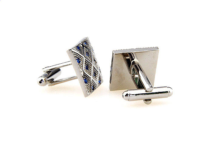  Blue Elegant Cufflinks Crystal Cufflinks Wholesale & Customized  CL664304