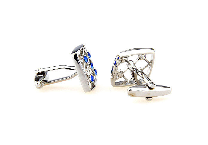  Blue Elegant Cufflinks Crystal Cufflinks Wholesale & Customized  CL664345