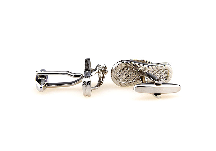 Slippers Cufflinks  White Purity Cufflinks Crystal Cufflinks Hipster Wear Wholesale & Customized  CL664540