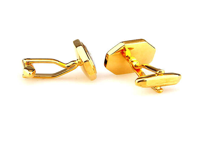  Gold Luxury Cufflinks Crystal Cufflinks Wholesale & Customized  CL664670