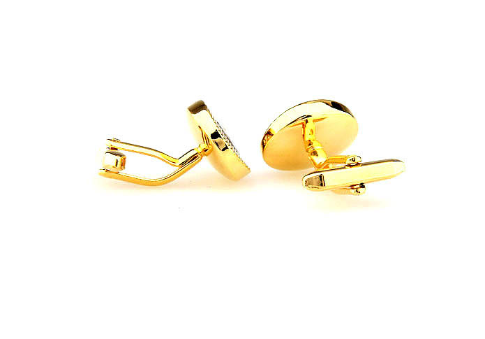  Gold Luxury Cufflinks Crystal Cufflinks Wholesale & Customized  CL664706