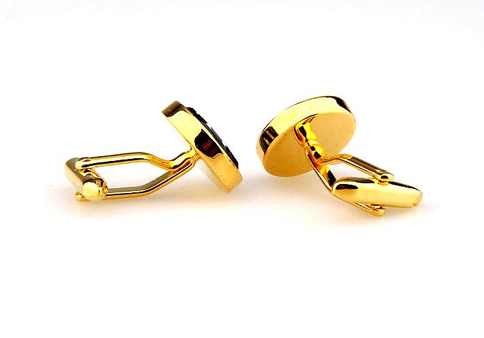  Gold Luxury Cufflinks Crystal Cufflinks Wholesale & Customized  CL664763