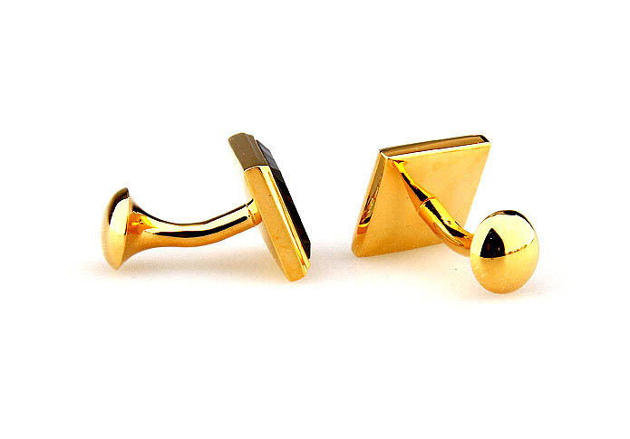  Gold Luxury Cufflinks Crystal Cufflinks Wholesale & Customized  CL664823