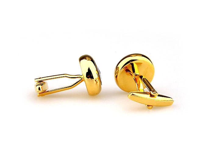  Gold Luxury Cufflinks Crystal Cufflinks Wholesale & Customized  CL664986