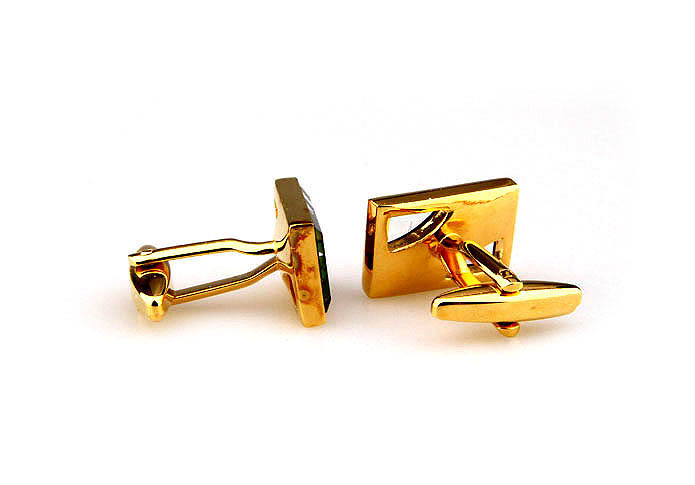  Gold Luxury Cufflinks Crystal Cufflinks Wholesale & Customized  CL665005