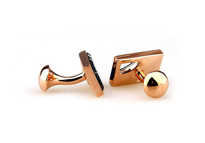  Gold Luxury Cufflinks Crystal Cufflinks Wholesale & Customized  CL665006