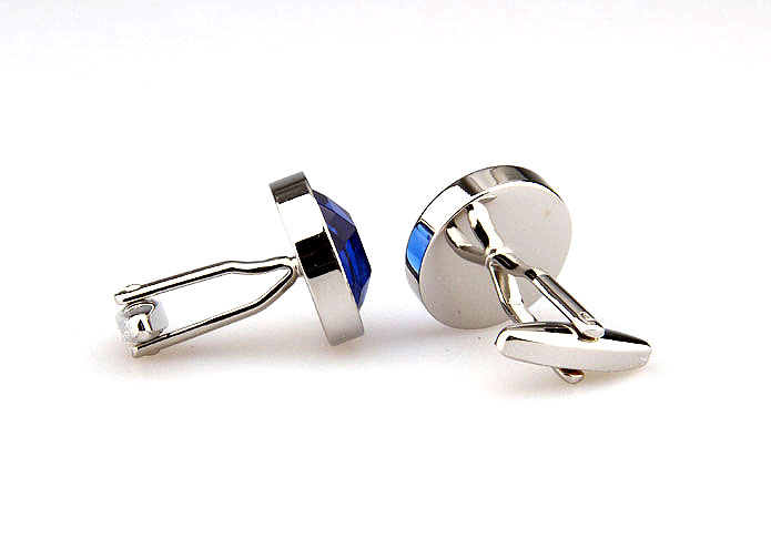  Blue Elegant Cufflinks Crystal Cufflinks Wholesale & Customized  CL665177