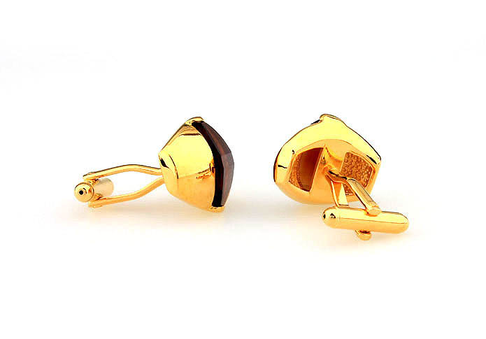  Gold Luxury Cufflinks Crystal Cufflinks Wholesale & Customized  CL665311
