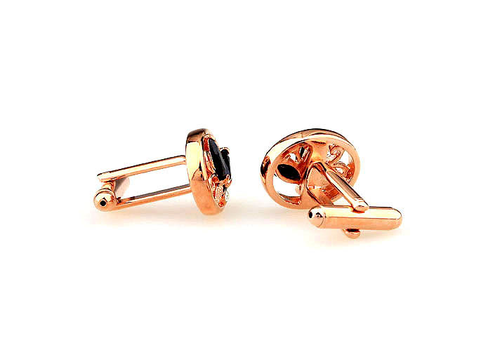  Gold Luxury Cufflinks Crystal Cufflinks Wholesale & Customized  CL665438