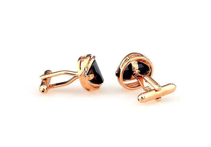  Gold Luxury Cufflinks Crystal Cufflinks Wholesale & Customized  CL665459