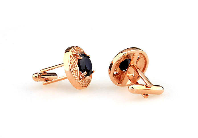  Gold Luxury Cufflinks Crystal Cufflinks Wholesale & Customized  CL665464