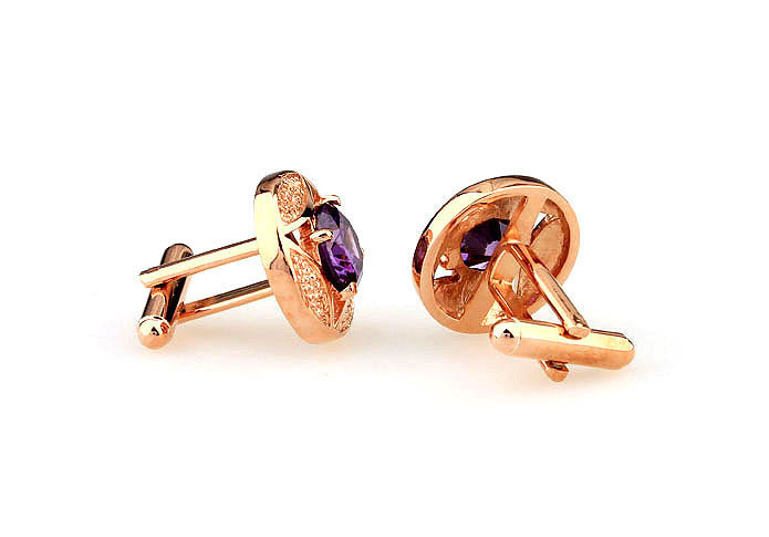  Gold Luxury Cufflinks Crystal Cufflinks Wholesale & Customized  CL665467