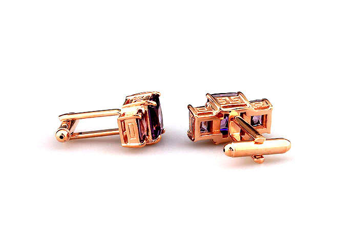  Gold Luxury Cufflinks Crystal Cufflinks Wholesale & Customized  CL665473