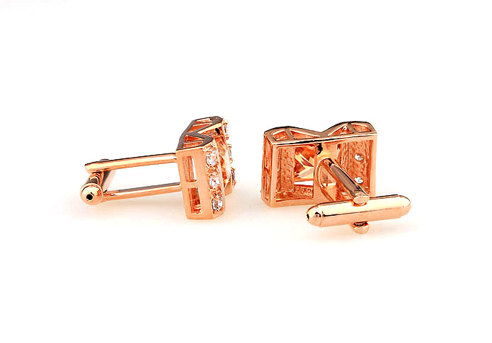  Gold Luxury Cufflinks Crystal Cufflinks Wholesale & Customized  CL665475